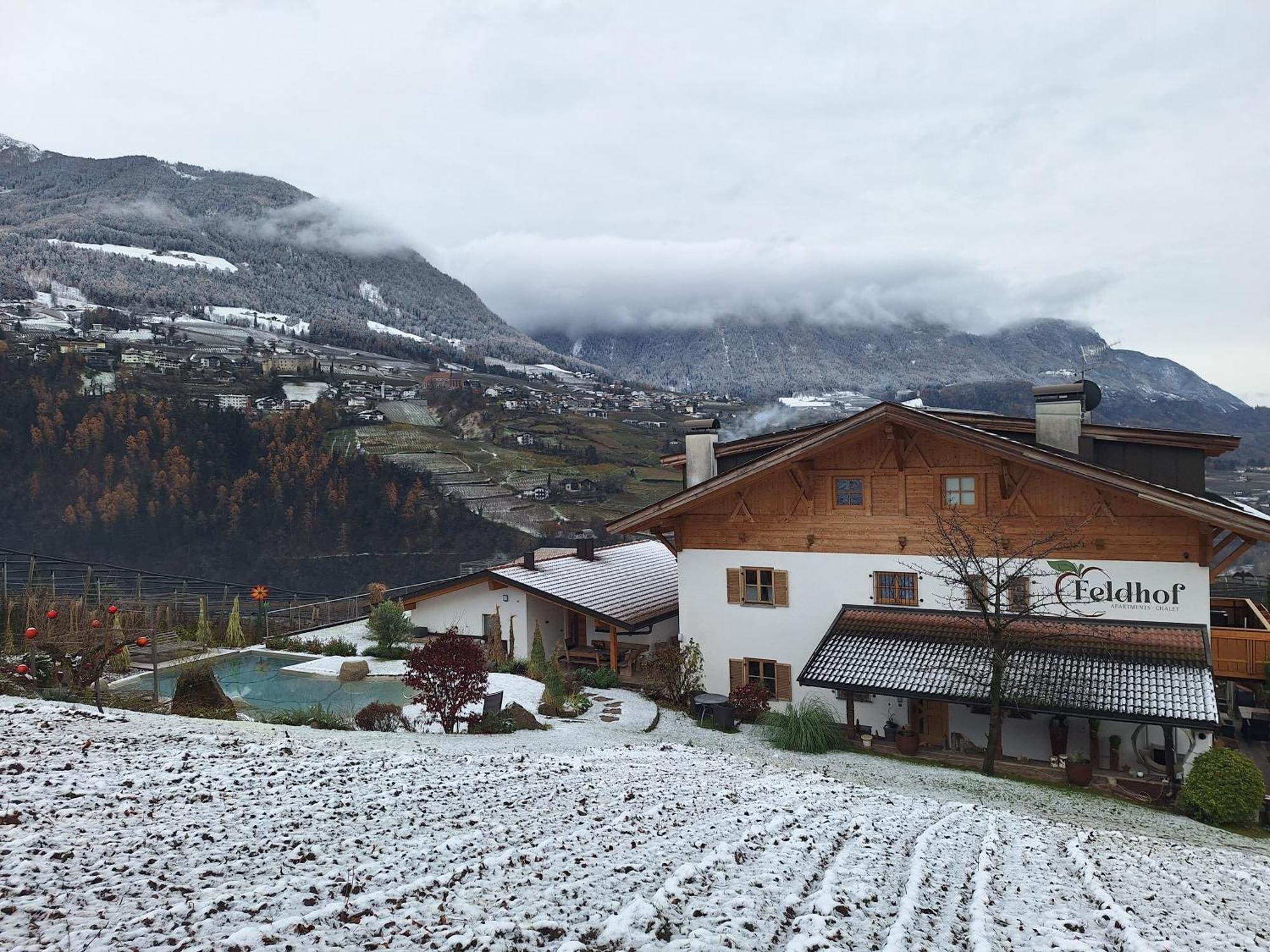 Apfel Chalet Feldhof Caines Exterior foto